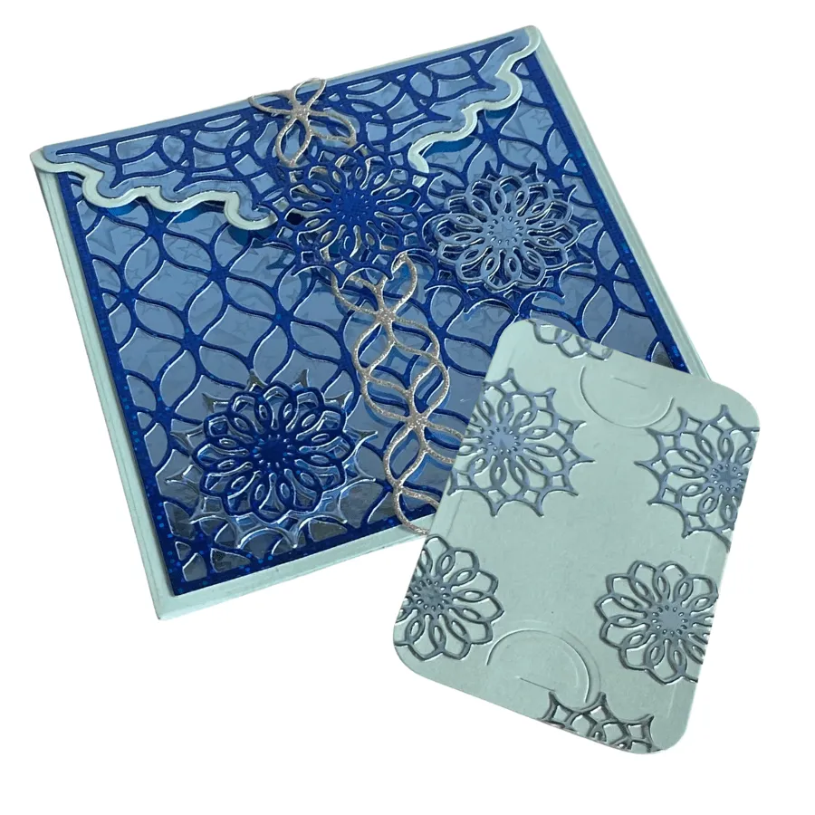 Craft Buddy Snowflake Lattice stansen set 11-delig