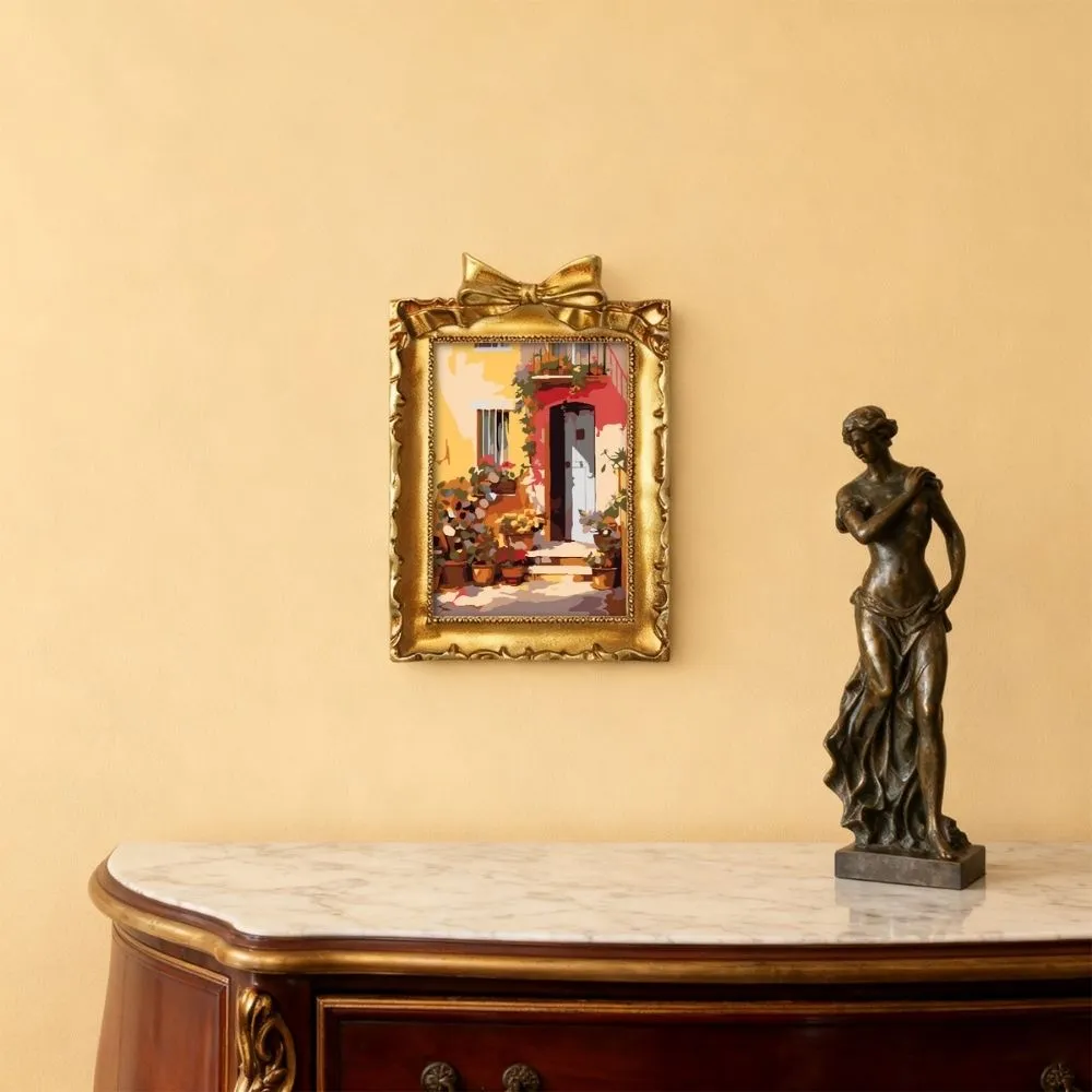 Figured'Art Terracotta Binnenplaats mini schilderen lijst
