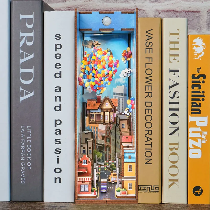 Figured'Art Reis met de Wind book nook 143 stukjes met led
