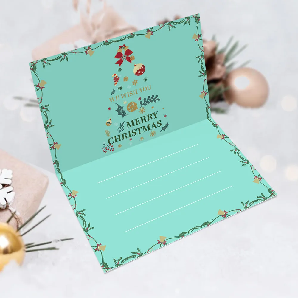 Figured'Art Kerstkaarten schilderen op nummer set van 6 serie 4
