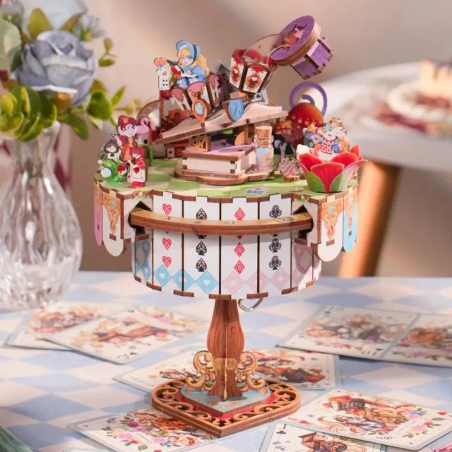 Figured'Art Alice's Theefeestje 3D Puzzel 209 stuks