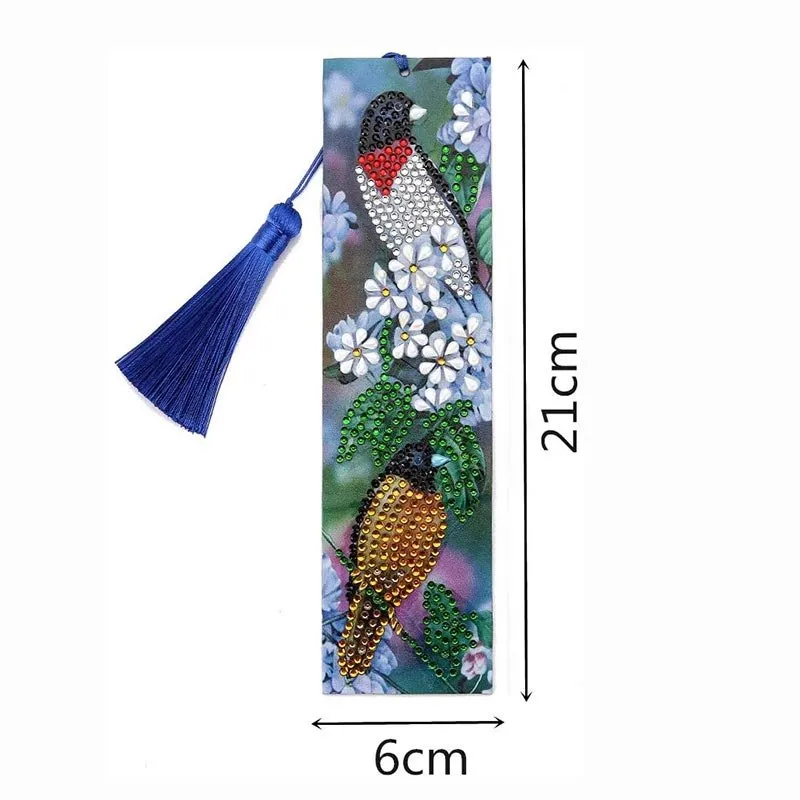 Figured'Art Vogel diamond painting bladwijzers 21x6cm