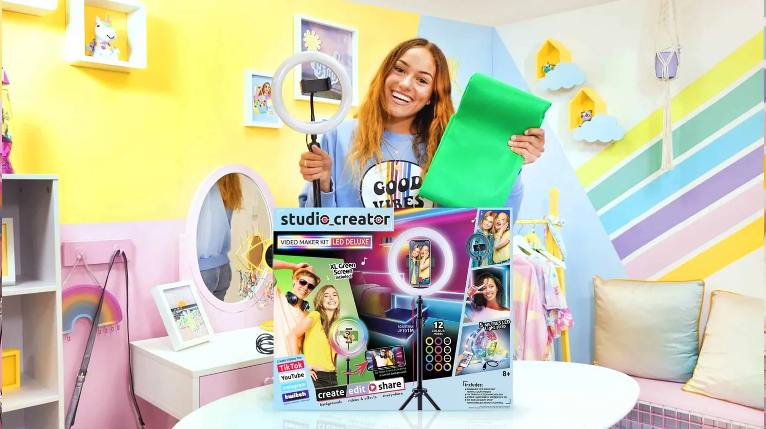Canal Toys Studio Creator Video Maker Kit LED Deluxe videoset