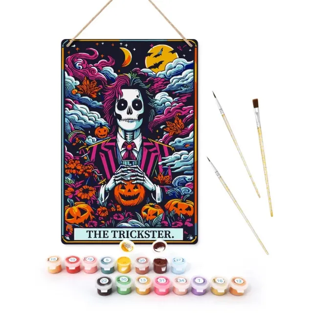 Figured'Art Grappenmaker Nachtelijke Tuin metalen poster 30x20