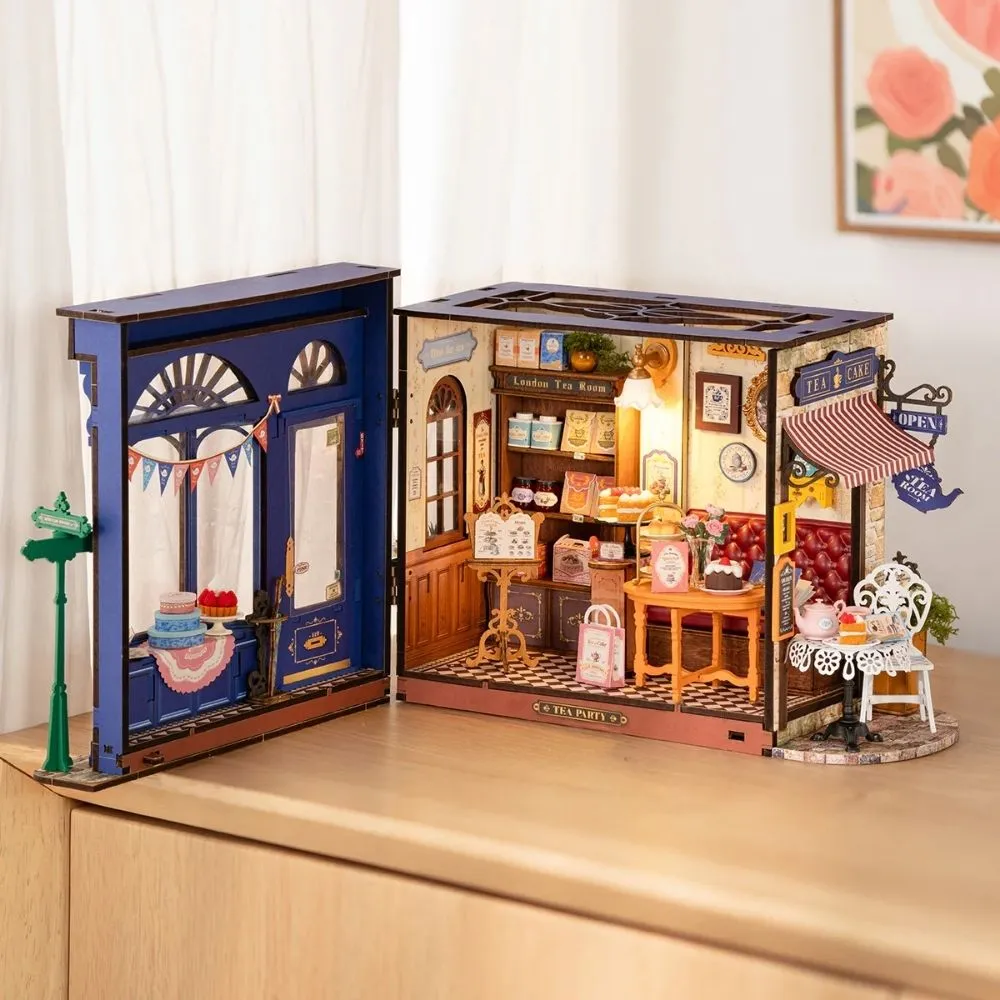 Figured'Art Theekamer Vrije Tijd miniatuurhuis 24cm 304 delen