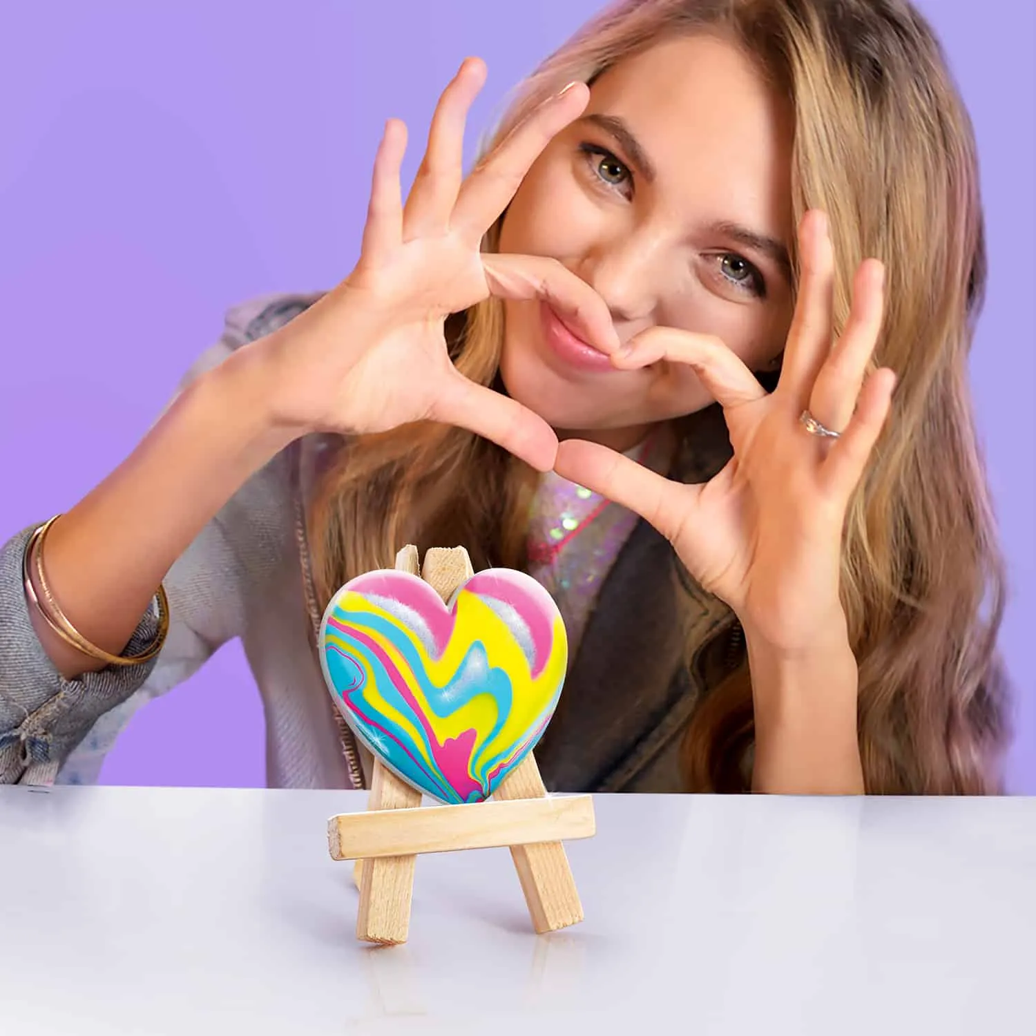 Canal Toys Art Lab Pouring Art Easel schilderijset