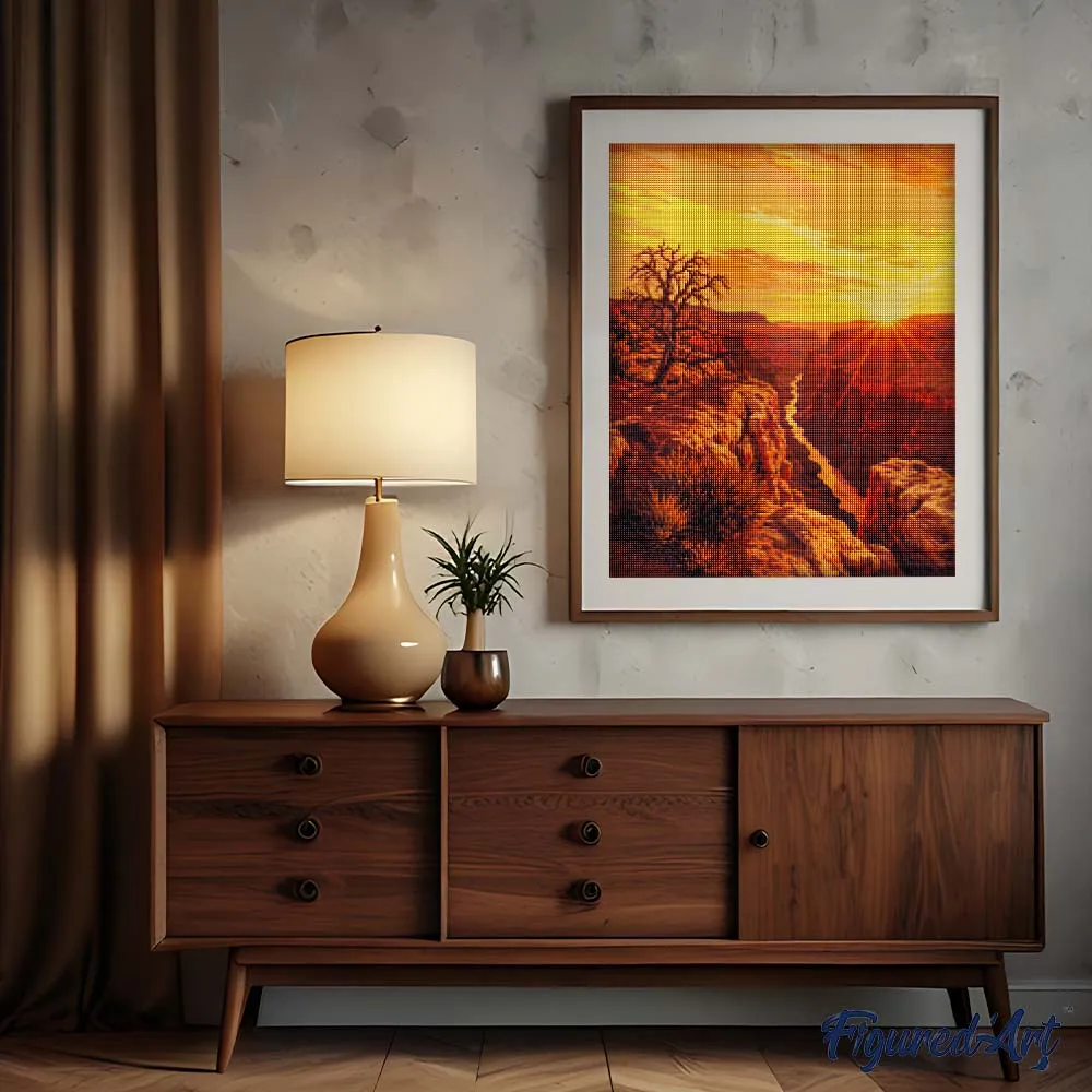 Figured'Art Nationaal park Grand Canyon Arizona diamond painting 40x50 cm