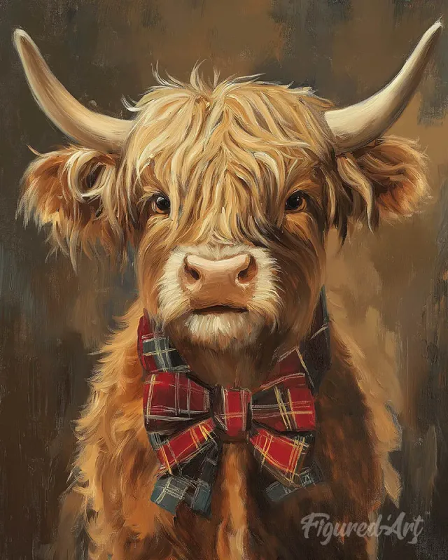Figured'Art Mijnheer de Hooglander diamond painting full drill