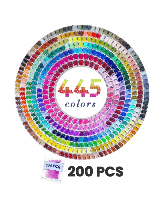 ARTDOT Diamond Painting Steentjes Rond 445 Kleuren 89000 Stuks