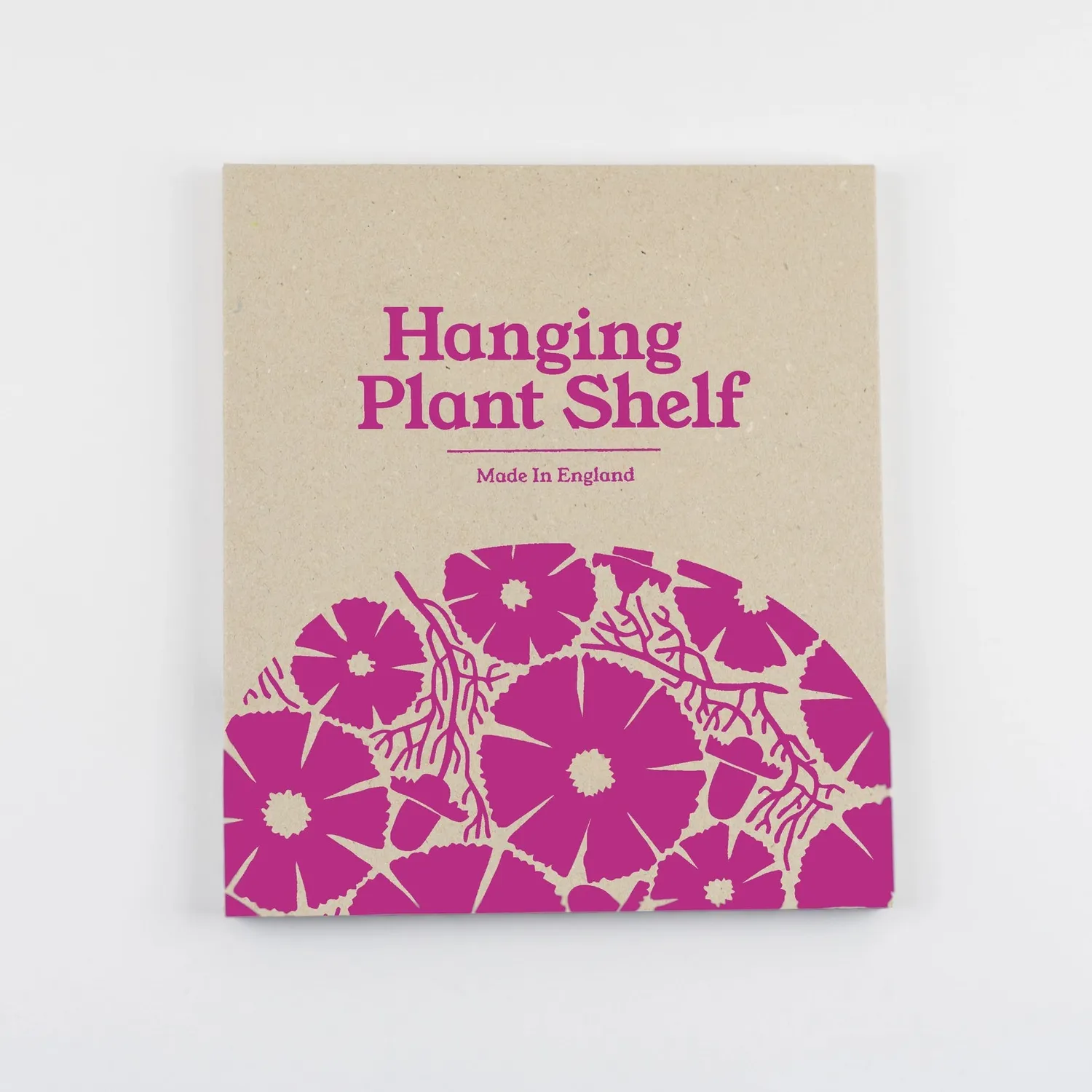Studio Wald Cosmos hangende plantenplank fuchsia 20 cm