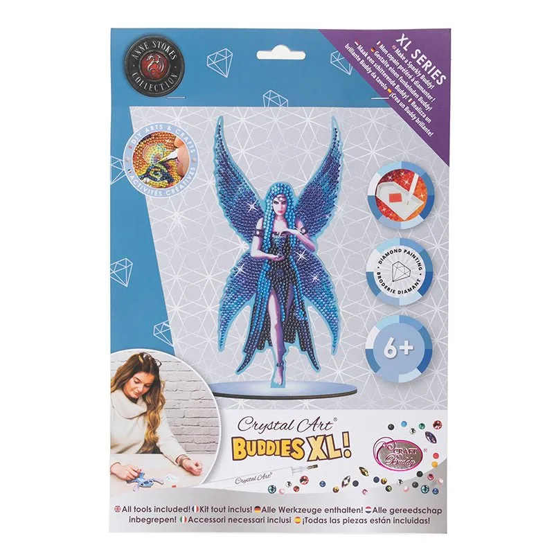 Craft Buddy Crystal Art Buddies XL Enchantment elf 25cm
