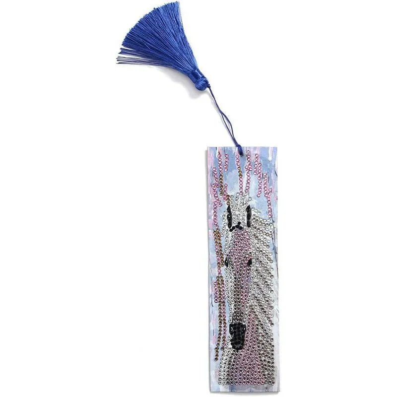 Figured'Art Paard diamond painting boekenlegger 21x6 cm