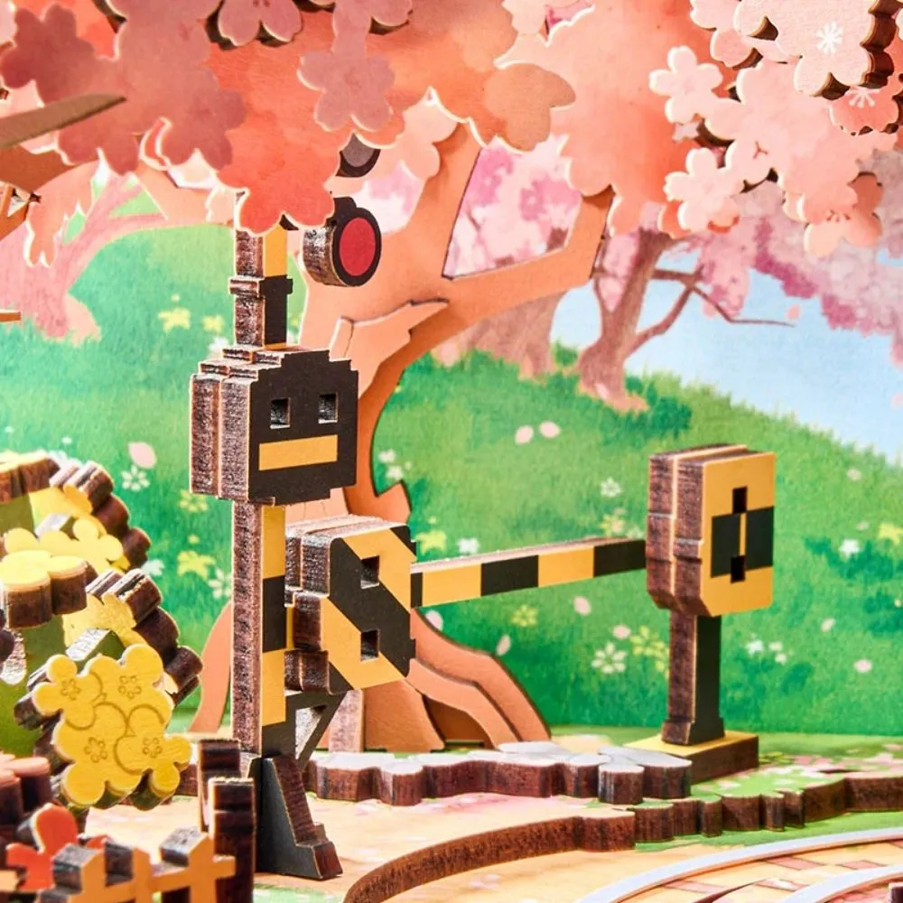 Figured'Art 3D Puzzel Speeldoos Sakura Dromentour 283 stukjes