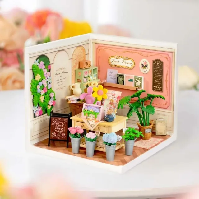 Figured'Art Verse Bloemenwinkel Miniatuurhuisje 156 stuks