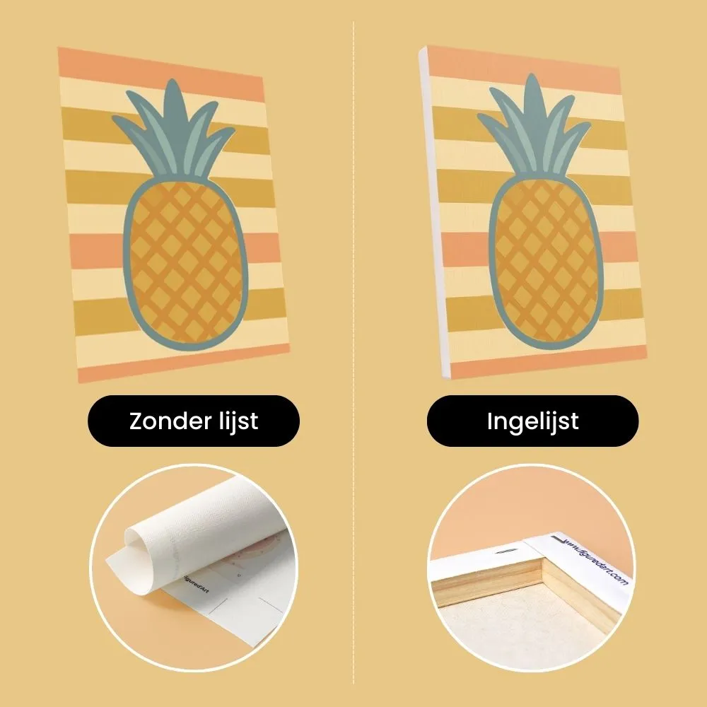 Figured'Art Retro Zomer Vibes schilderen op nummer mini 6x15x20cm