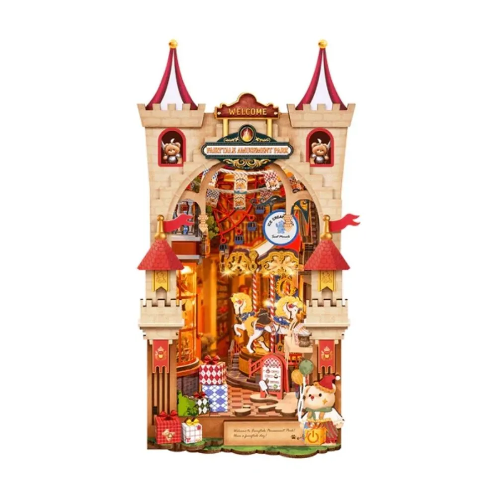 Figured'Art Book Nook Sprookjesachtig pretpark bouwpakket 257 delen met led