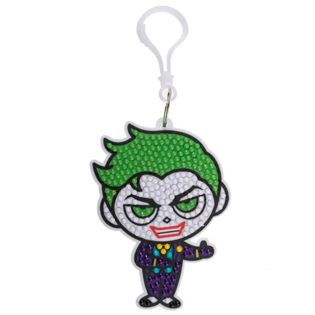 Craft Buddy Crystal Art Joker tas hanger diamond painting 9x11 cm