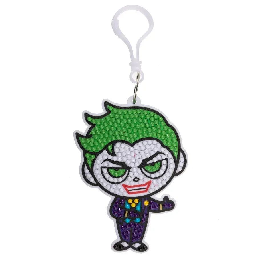 Craft Buddy Crystal Art Joker tas hanger diamond painting 9x11 cm
