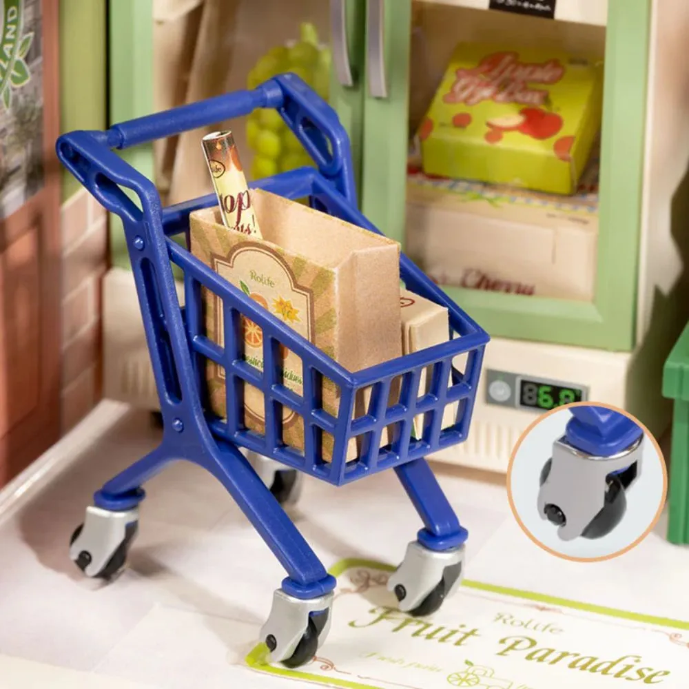 Figured'Art Natuurlijke energievruchten miniatuurhuisje 79-delig
