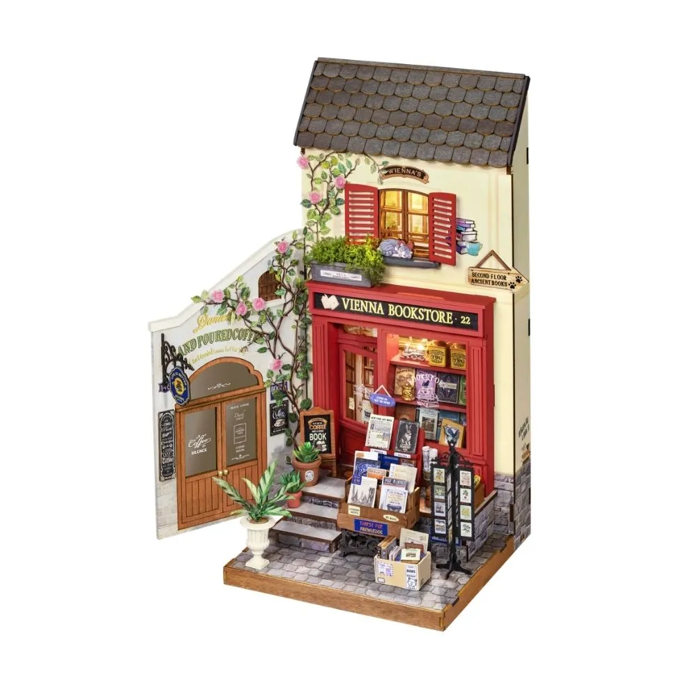 Figured'Art Boekhandel Wenen 3D puzzel 290 stuks met led