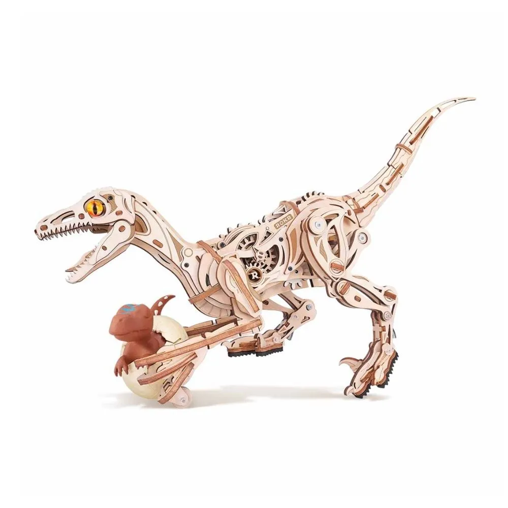 Figured'Art Velociraptor 3D puzzel hout 189 stukjes