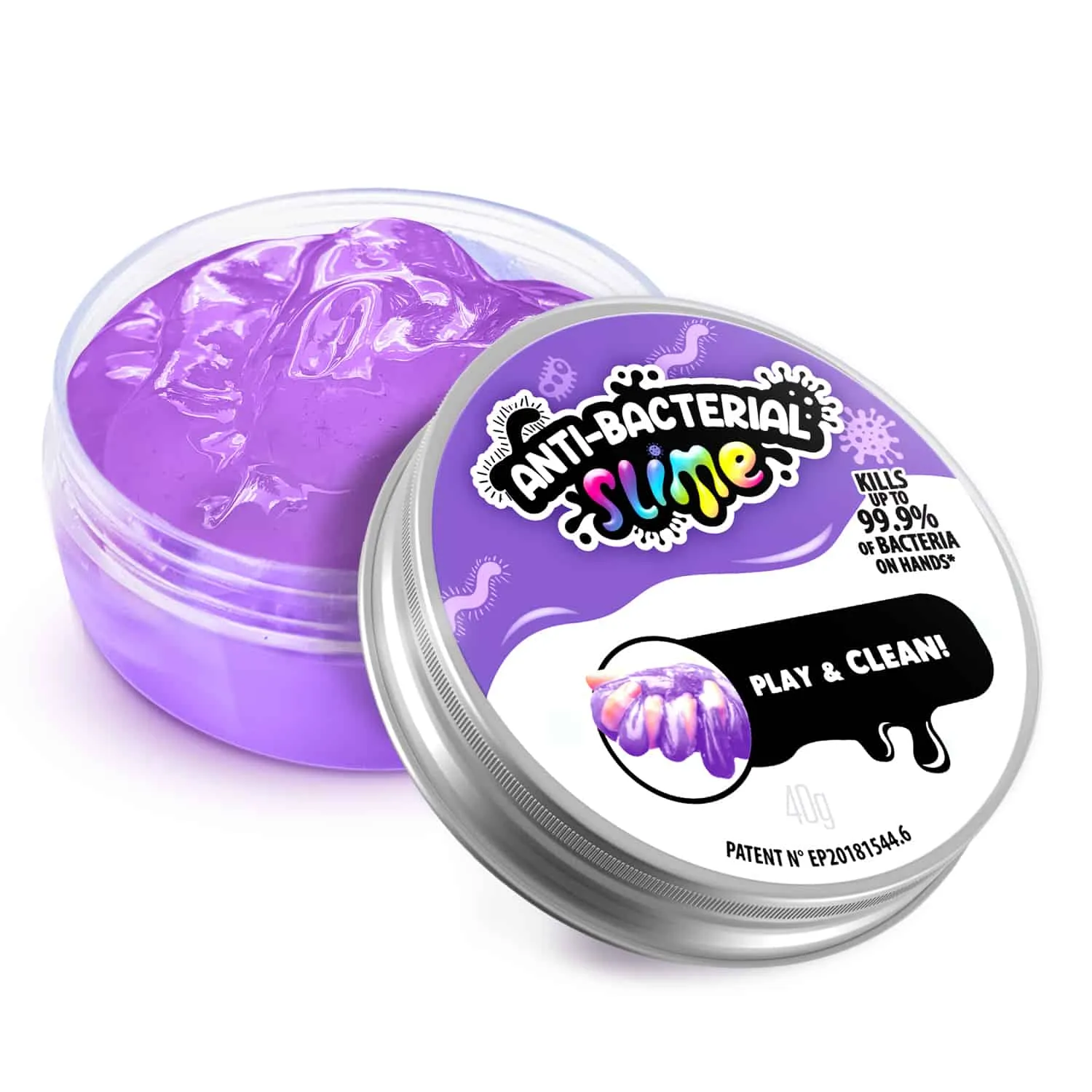 Canal Toys Antibacterieel slijm 6 potjes speelset