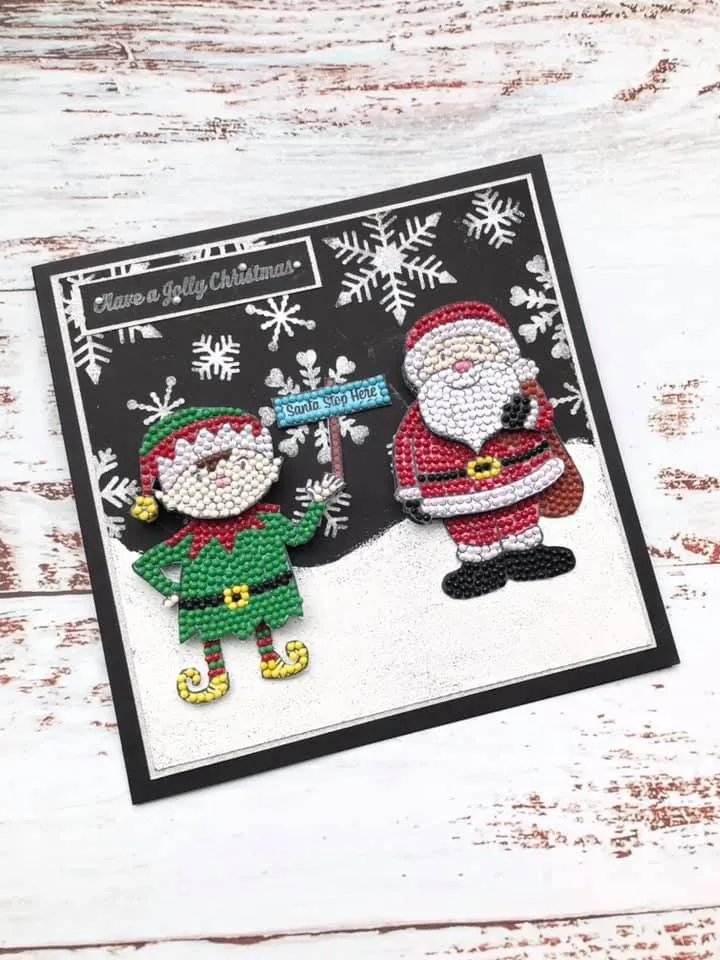 Craft Buddy Santas Little Helper stempelset A6 kerst 5-delig
