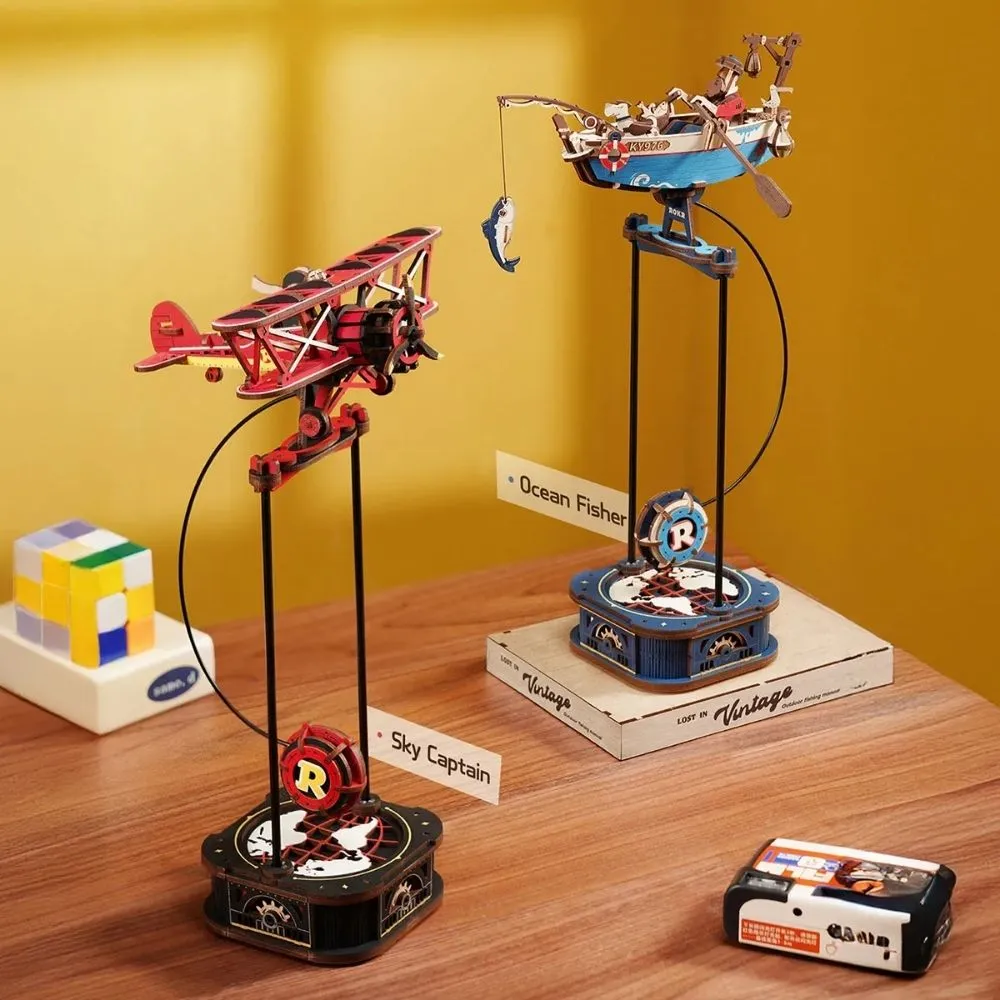 Figured'Art Oceaansvisser 3D puzzel 161 stukjes beweegbaar