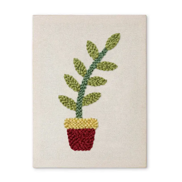 Figured'Art Vreugde in Pot punch needle pakket 30x40 cm