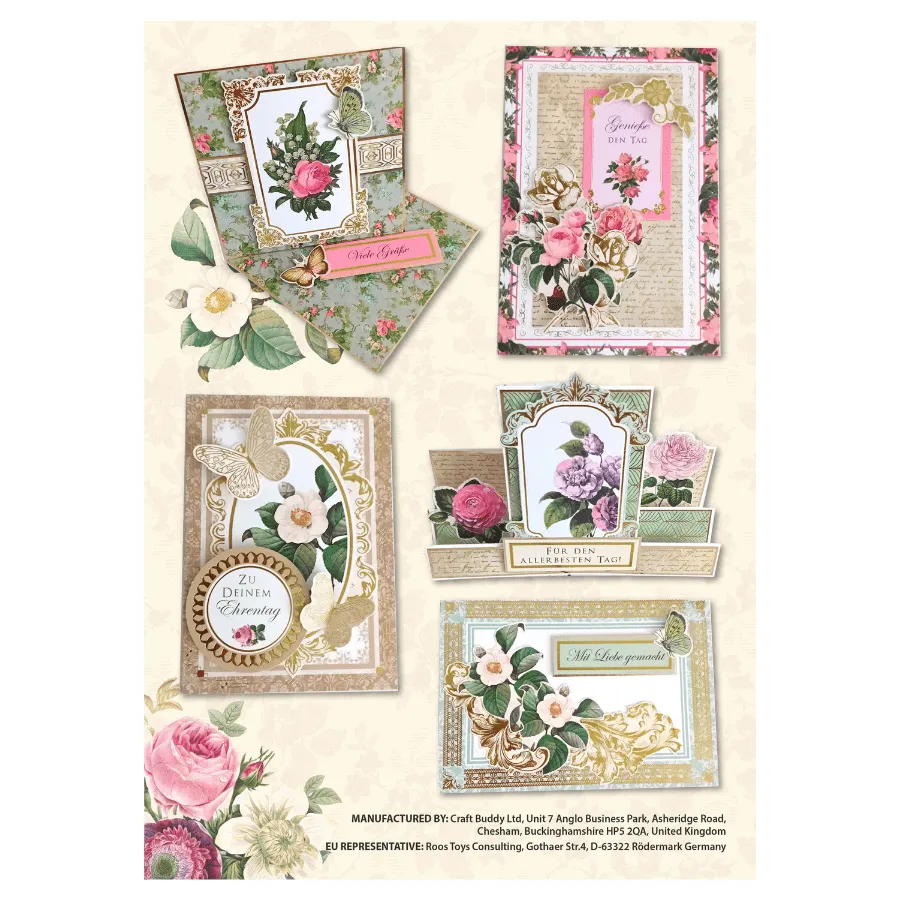 Craft Buddy Eleganza kaarten maken set 32 stuks
