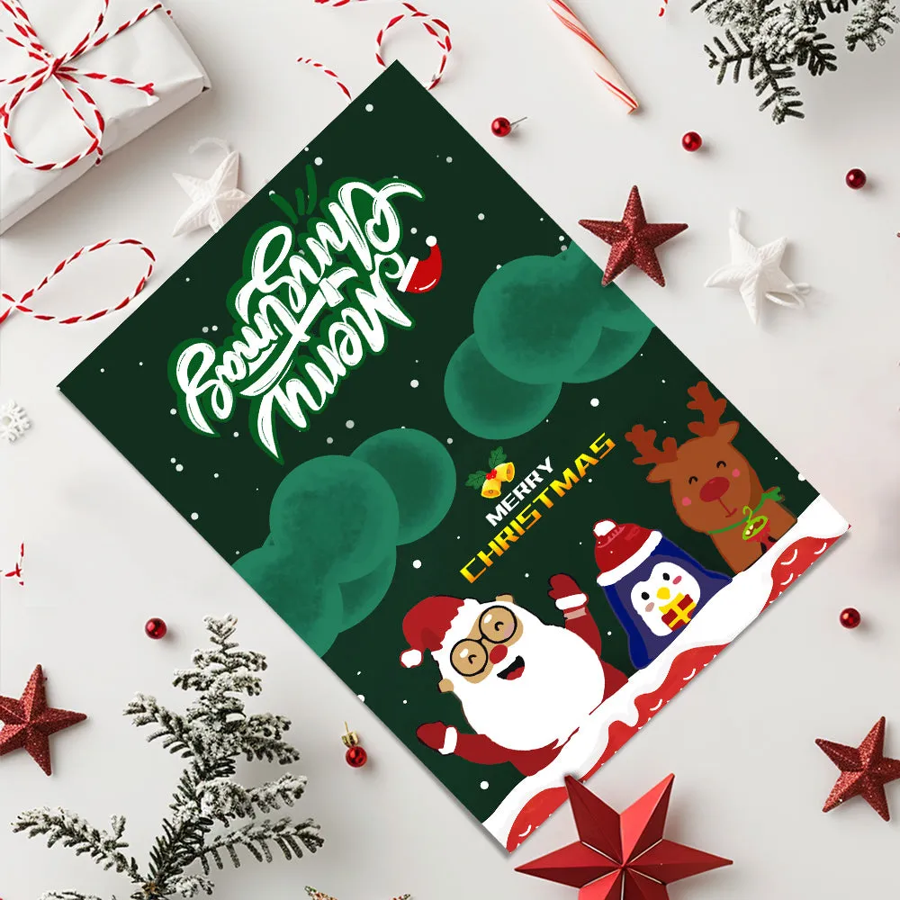 Figured'Art Kerstkaarten schilderen op nummer set van 6 serie 4