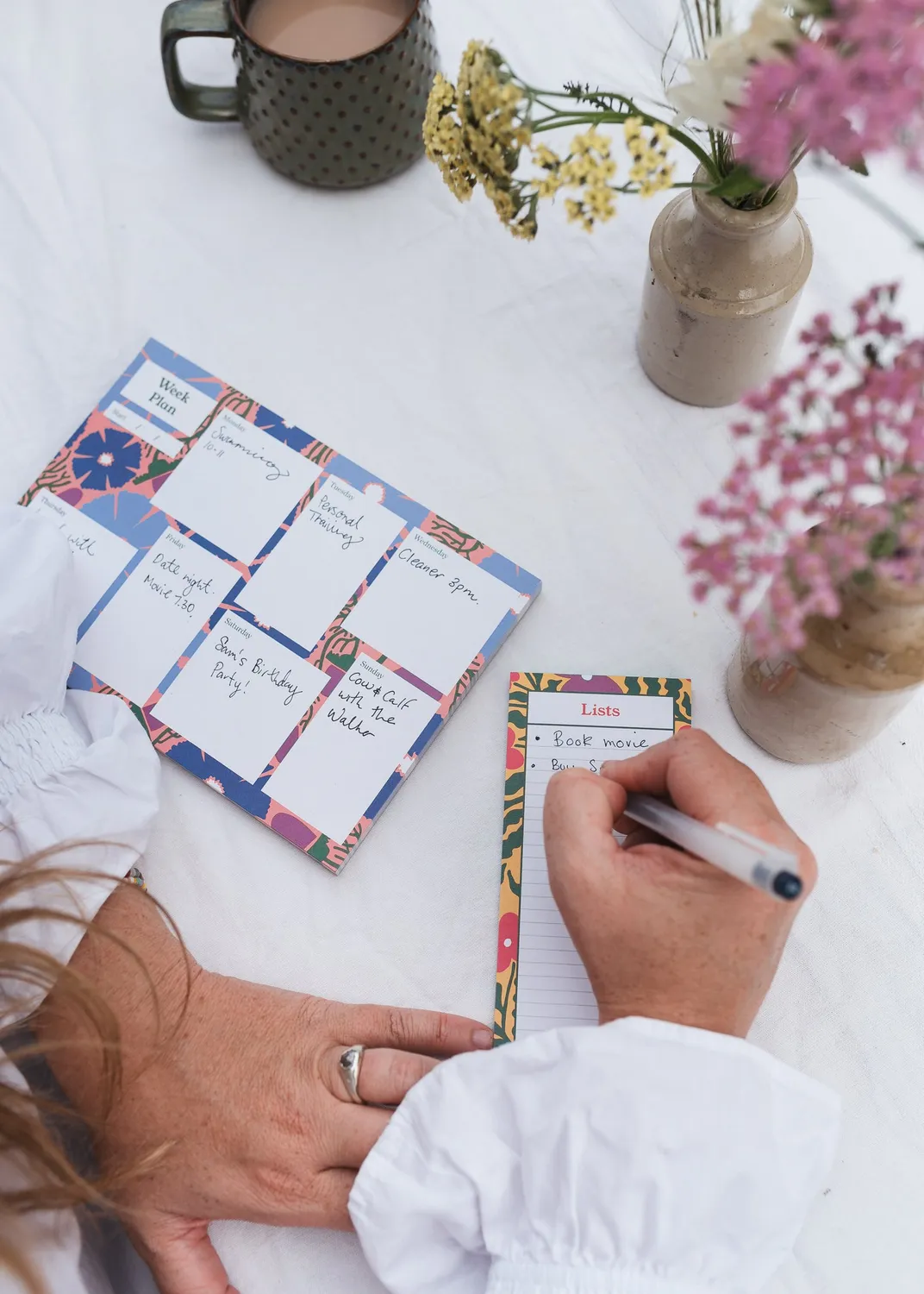 Studio Wald Blumen Weekplanner A5 Cosmos gerecycled