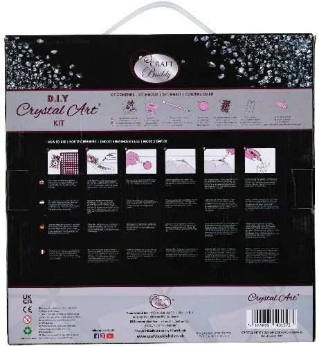 Craft Buddy Crystal Art Creative Eye diamond painting canvas 30x30
