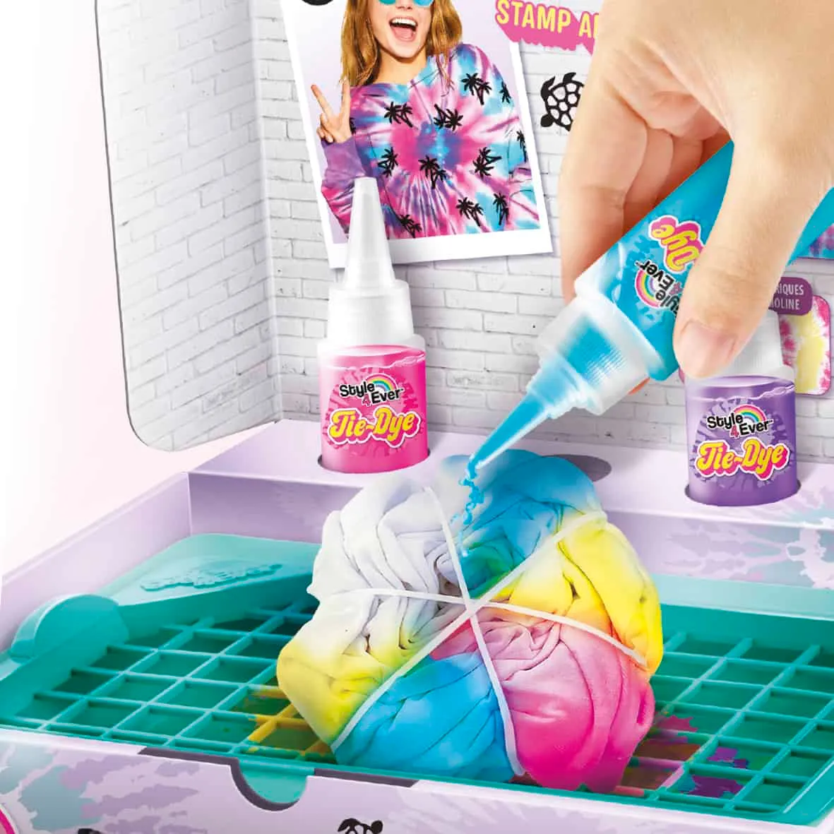 Canal Toys Style 4 Ever Tie Dye Workstation tie dye set