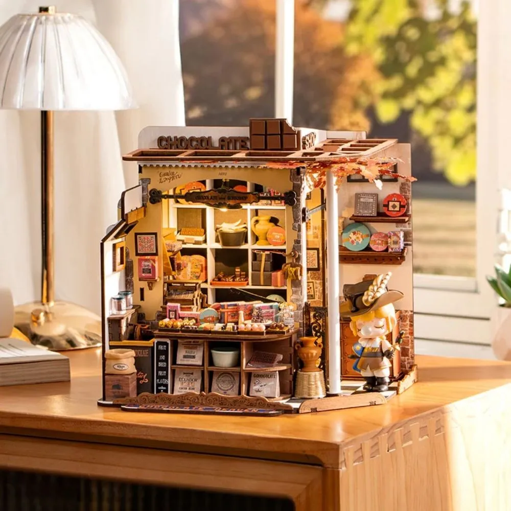 Figured'Art Henry's Chocolade miniatuurhuisje bouwpakket 330-delig