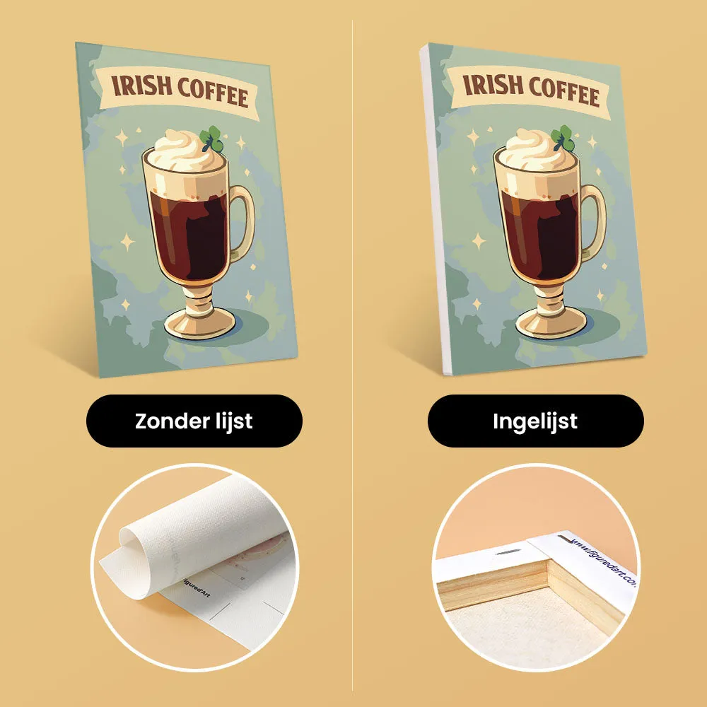 Figured'Art Mini Specialty Koffie schilderen op nummer 6 stuks 15x20cm