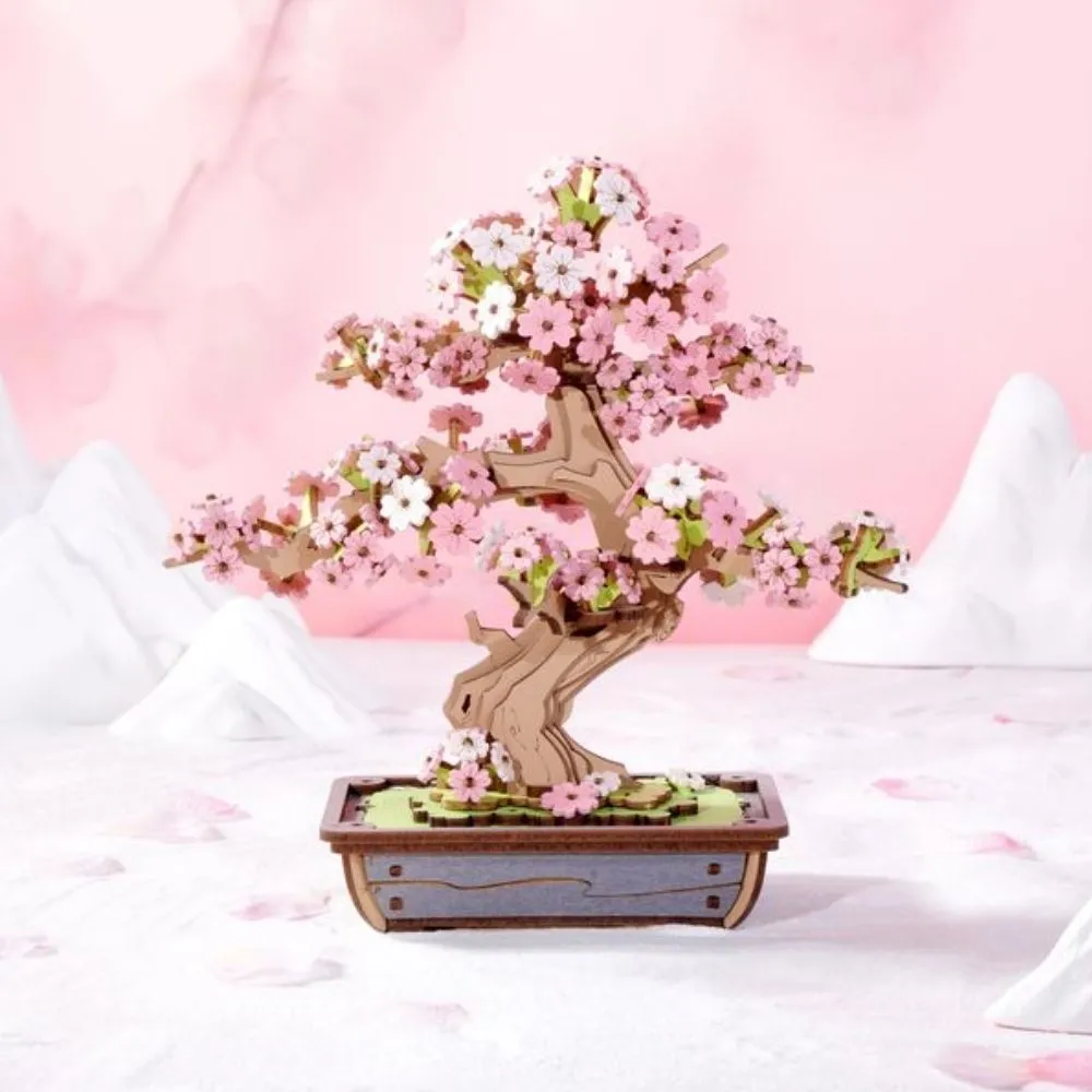 Figured'Art Sakura Bonsai 3D puzzel 263 stukjes kersenbloesem
