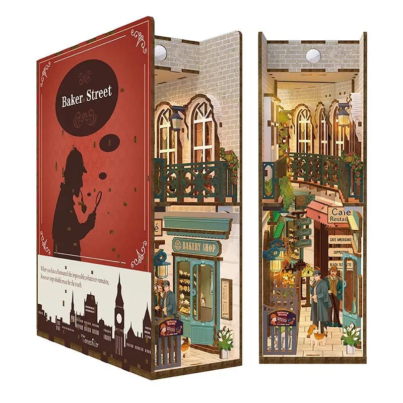 Figured'Art Baker Street book nook 24,5 cm 141 stuks LED