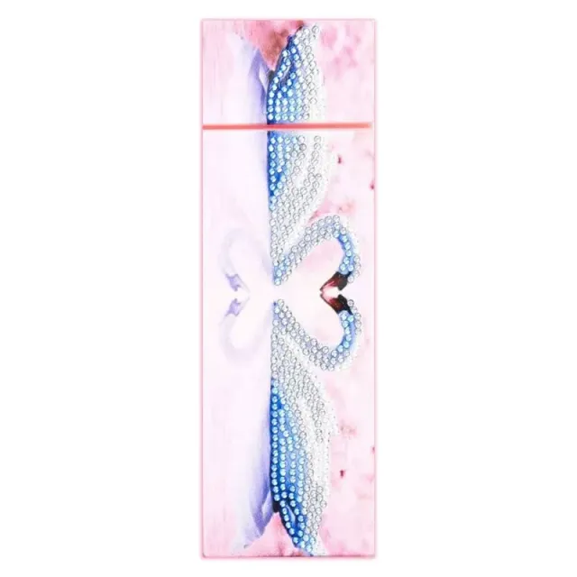 Figured'Art Zwaan Hart diamond painting pennendoos 21cm