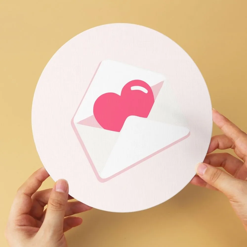 Figured'Art Mini Serie Liefdesbriefjes schilderen op nummer 6 schijven