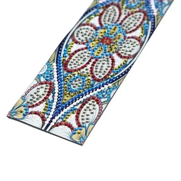 Figured'Art Bloemen diamond painting bladwijzers 21x6cm cadeau