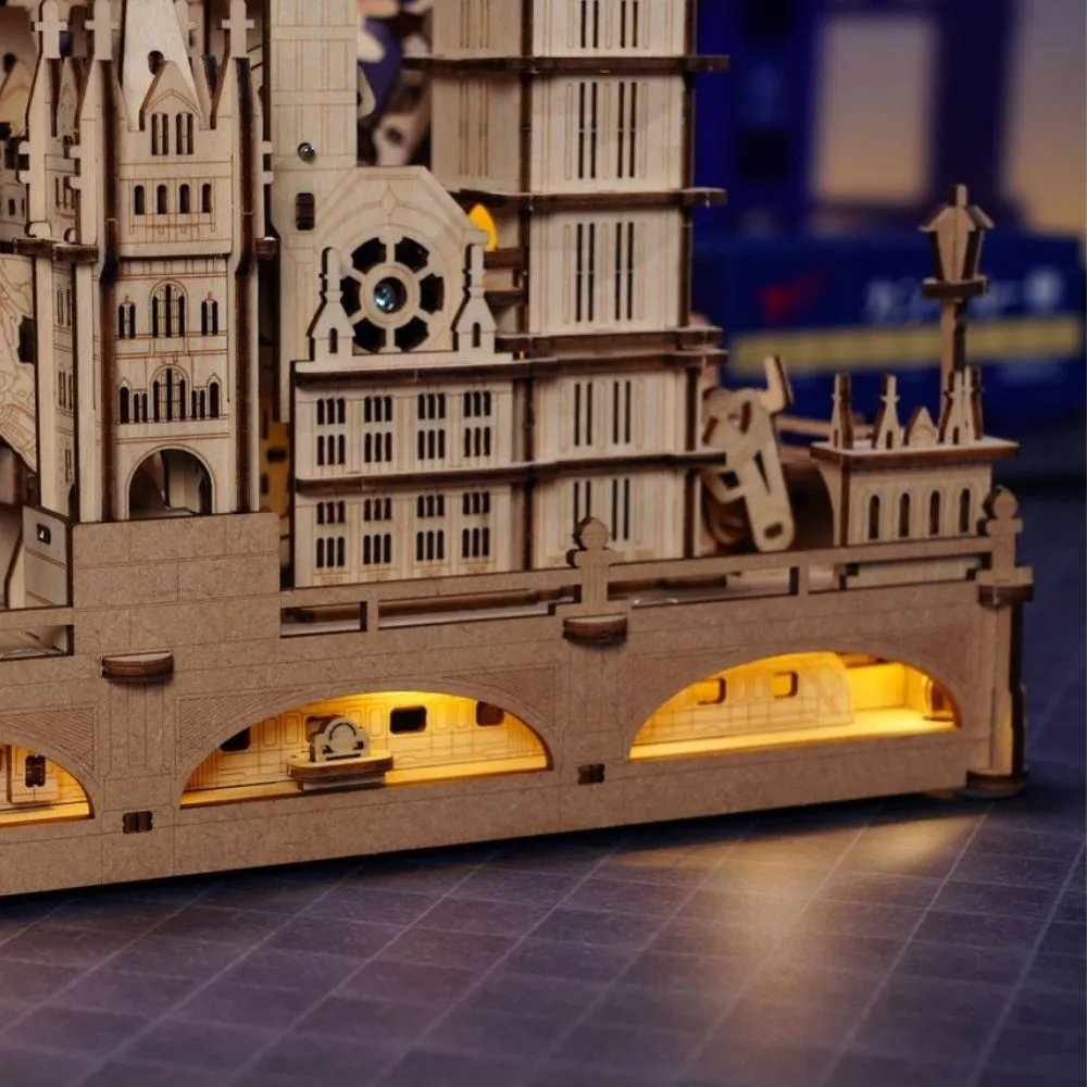 Figured'Art Marmeren reis Londen 3D puzzel knikkerbaan