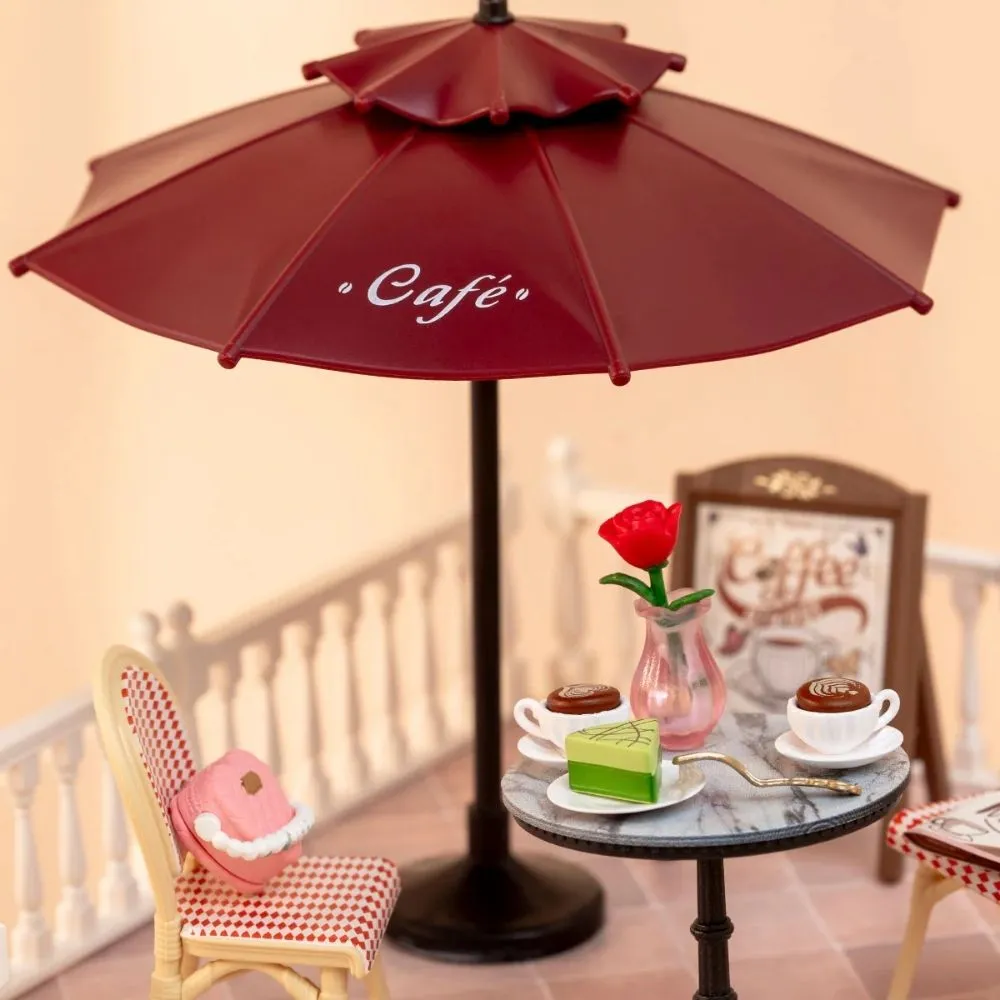 Figured'Art Chic caféterras miniatuurhuisje 76 stuks café