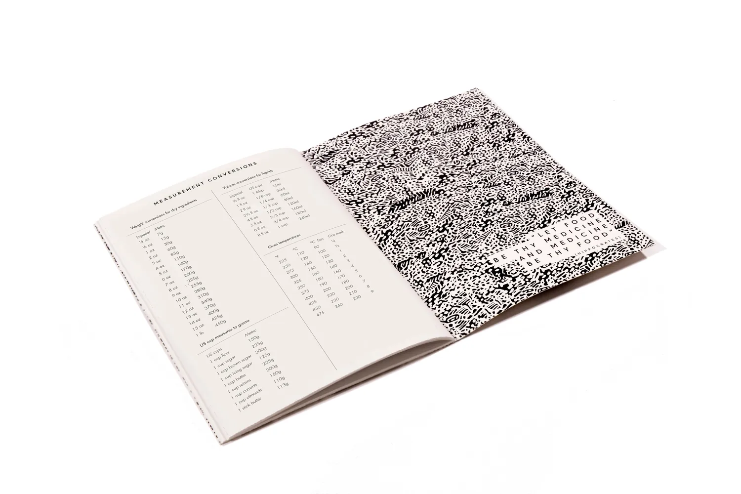 Studio Wald Rosemary & Lemon receptenboek A5 leeg