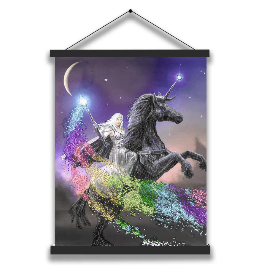 Craft Buddy Crystal Art Rainbow Magic diamond painting scroll 40x50cm
