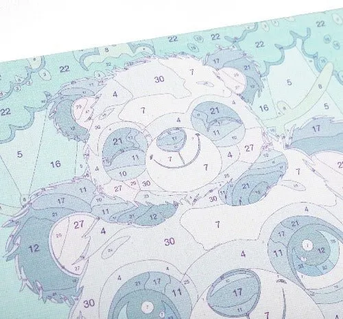Craft Buddy Koala schilderen op nummer 30x30cm