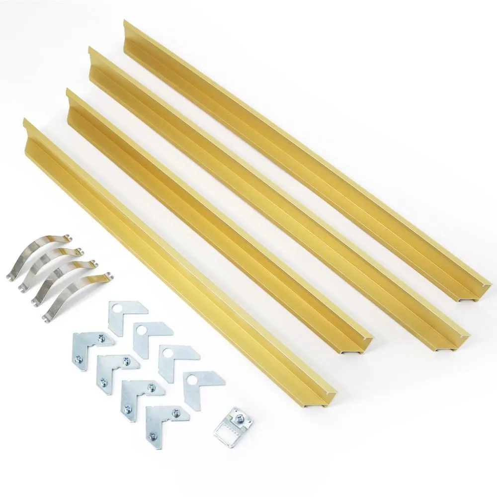 Figured'Art DIY aluminium frame 40x50 cm goud voor canvas