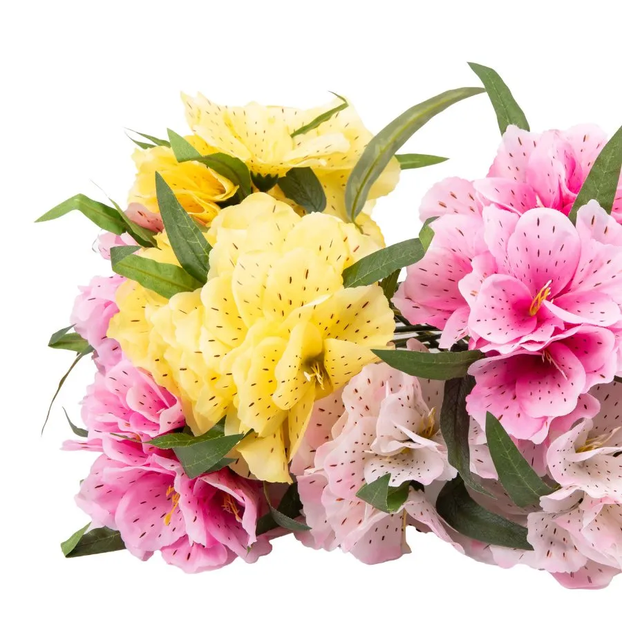 Forever Flowerz Alstroemeria knutselset pastel 18 bloemen