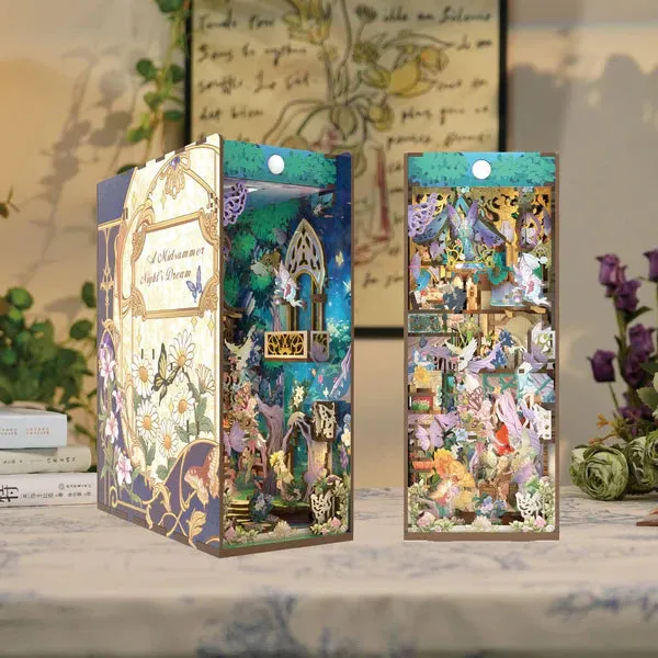 Figured'Art Book Nook Een Midzomernachtsdroom bouwpakket bos