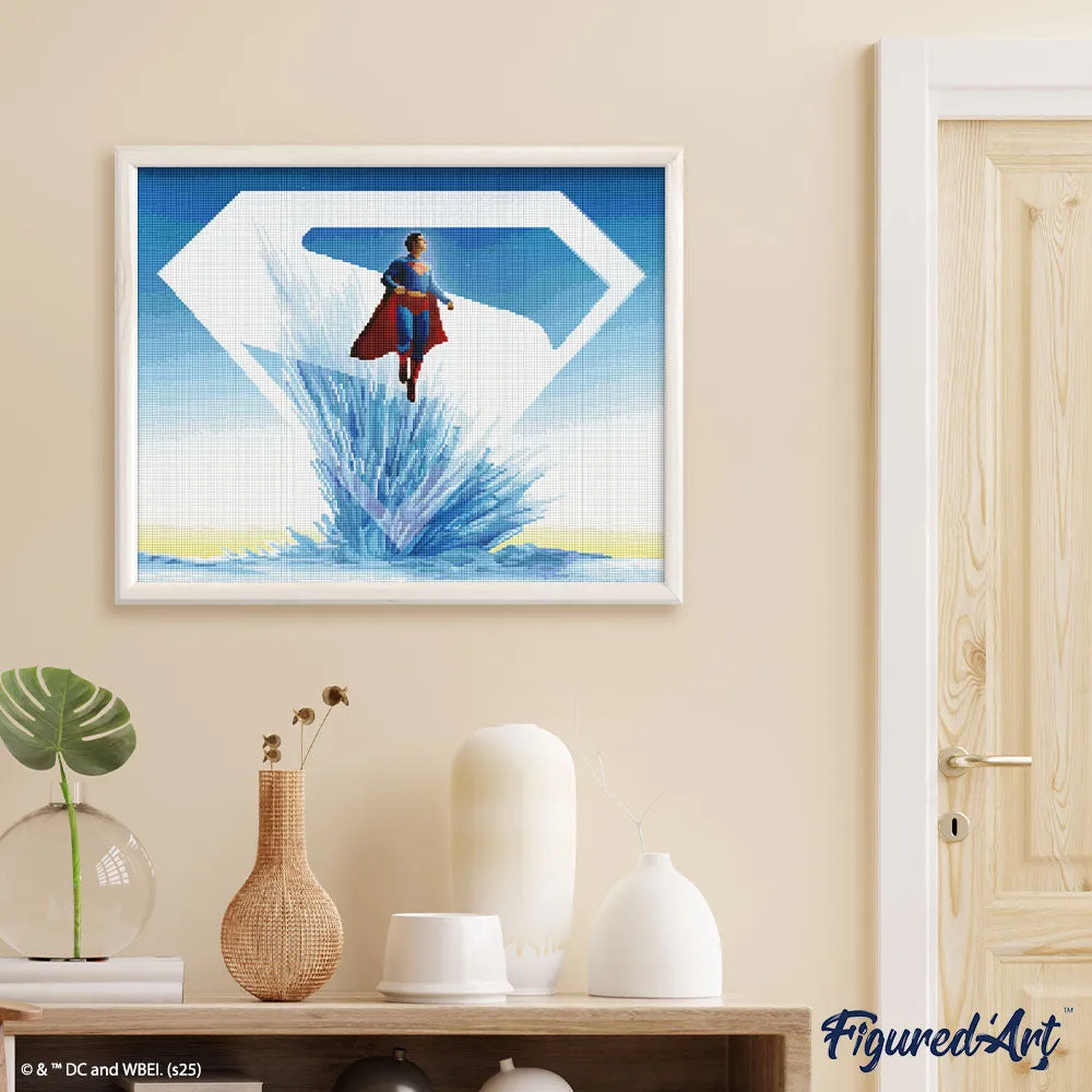 Figured'Art Superman Fort van Eenzaamheid diamond painting 40x50cm